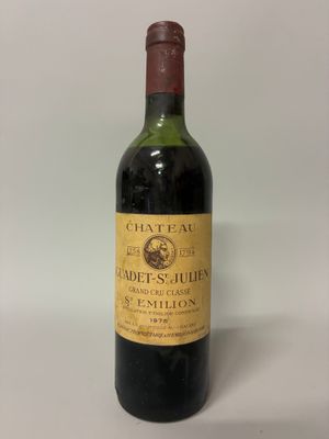 a bottle of wine that is sitting on a table