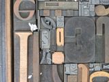 many different type of letters and numbers in a box