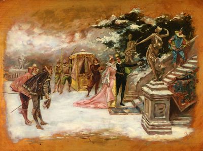 Ernest Meissonier (1815-1891) AttribuÉ À