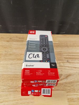 C48// lot de 4 Télécommandes universelles evolve, neuf
