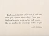 a black and white photo of a book with a quote on it