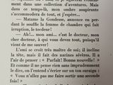 a page from a book with a poem written in french