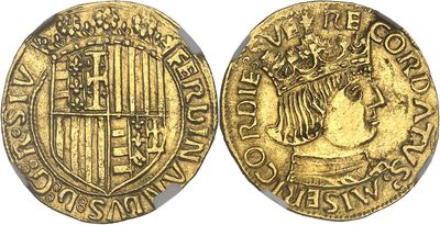 an image of a gold coin with a woman ' s head on it