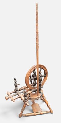 a spinning machine that is sitting on a table