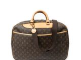 sac de voyage en toile monogramme louis vuitton