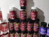 a lot of different types of vitamins on the counter