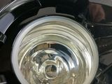 a close up of a light that is on the ceiling