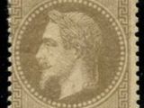 a stamp with a portrait of a man on it