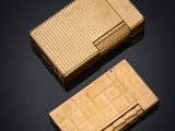 two pieces of wood that are sitting next to each other