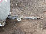 an image of a truck with a tow bar attached to it ' s trailer