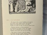 an open book with a picture of a man and a woman