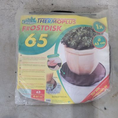packaging of thermoplus frostdisk for sale in a plastic bag