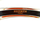 a close up of a bang bracelet with the word hermess on it