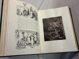an open book with pictures of people on it