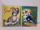 deux livres pour enfants consacrés à Donald le chien et à Donald le canard