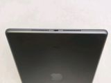a close up of the back of a laptop computer