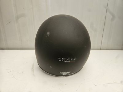 a helmet that is sitting on a table