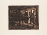 an image of a drawing of a man and a woman in a room