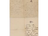 une lettre manuscrite d'une personne à sa mère