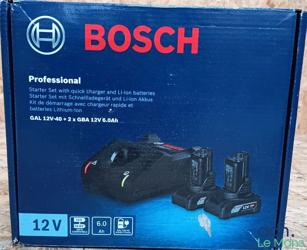 kit de démarrage BOSCH Professional comprenant deux batterie…