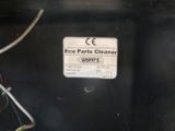 a label on the back of a washing machine
