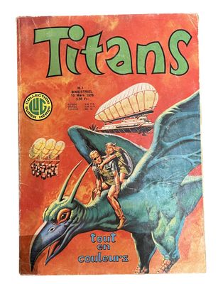 MARVEL TITANS. Comics n°1. 10 mars 1976.