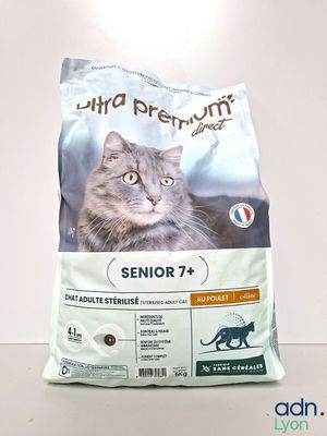 a bag of cat food sitting on a table