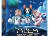 une image représentant un jeu de société avec trois chats dans l'espace
