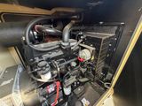 a close up view of the engine of a truck