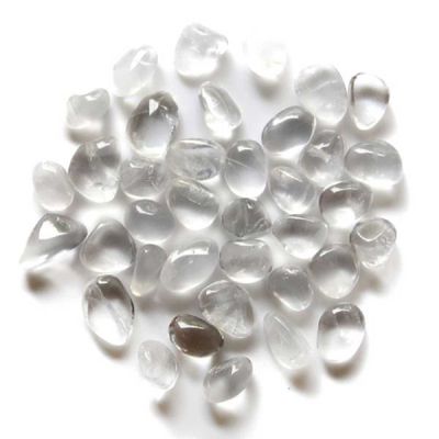 lot de 90 Pierres roulées "Illumination" en Girasol - Photo 1