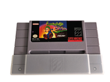 a nintendo game that is sitting on a white surface