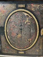 Meuble à hauteur d'appui en marqueterie dite "Boulle" ouvran… (photo 5)