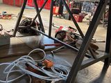 a lot of tools that are sitting on the floor