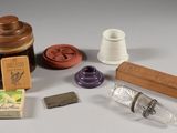 various items that are sitting on a table