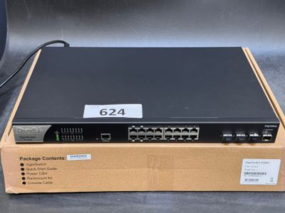 COMMUTATEUR  DRAYTEK VIGORSWITCH  PQ2200XB  L2+ EXPEDITION POSSIBLE (c - Photo 1