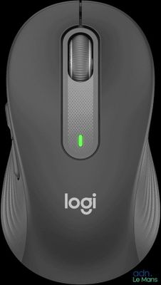 souris sans fil Logge dotée d'un bouton vert sur le côté