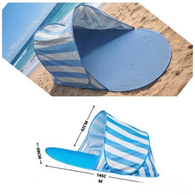 Lot de 10 tentes de plage repliable facilement hauteur 62 cm…