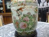 a vase that is sitting on a table in a room