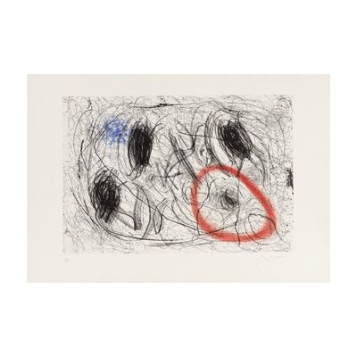 une image représentant un cercle rouge sur fond blanc