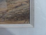 a picture of a painting on the wall of a room