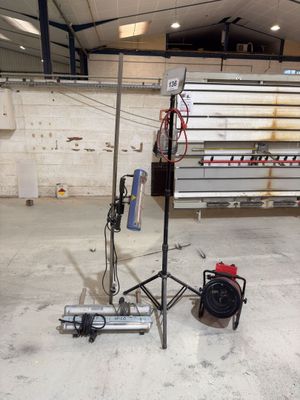 a large room with a lot of shelves and equipment in it