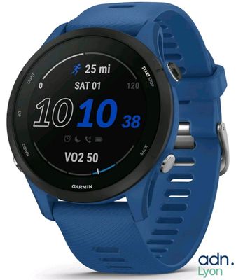 a close up of a smart watch on a white background