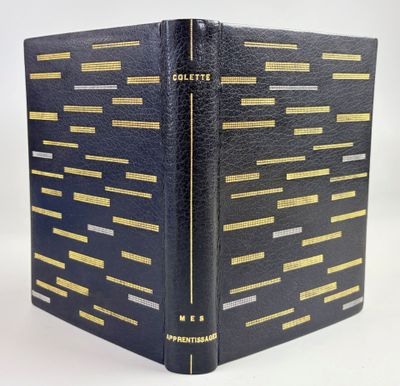 une image représentant un livre orné de lignes dorées