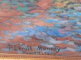 a picture of a painting on the wall of a building