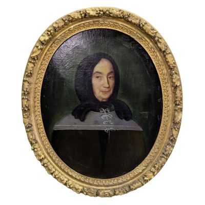 Ecole du XVIIIe s. Portrait de femme