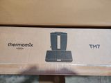 a box with a blender sitting on top of it