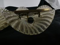 MURANO XXe Suite de 5 appliques murales en forme de fleurs d… (photo 4)