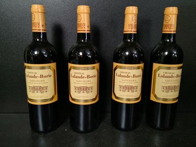4 bouteilles de vin rouge du Château Lalande-Borie Saint-Jul… - Photo 1