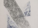 une image représentant un dessin en noir et blanc d'un oiseau sur un mur