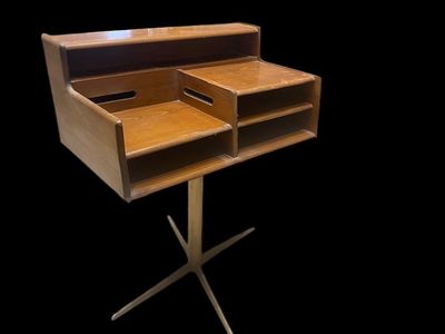 FIMSA, Italie - Années 60 - Bureau console de rangement en h…